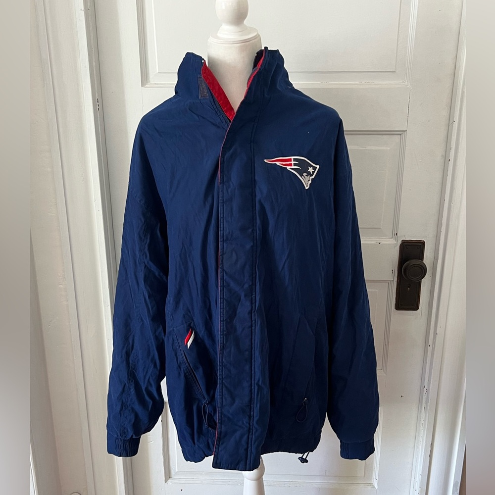 Vintage Carl Banks Patriots Windbreaker